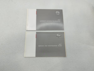 2007 Nissan Murano Owners Manual Book Guide OEM Used Auto Parts