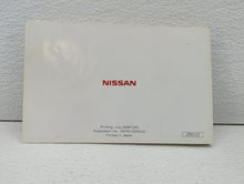 2007 Nissan Murano Owners Manual Book Guide OEM Used Auto Parts