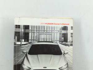 2015 Ford Fusion Owners Manual Book Guide OEM Used Auto Parts