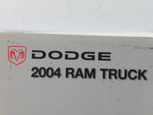 2004 Dodge Ram 2500 Owners Manual Book Guide OEM Used Auto Parts