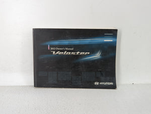 2012 Hyundai Veloster Owners Manual Book Guide OEM Used Auto Parts