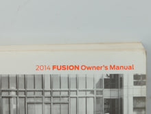 2014 Ford Fusion Owners Manual Book Guide OEM Used Auto Parts