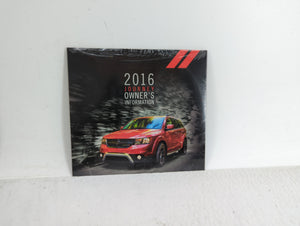 2016 Dodge Journey Owners Manual Book Guide OEM Used Auto Parts