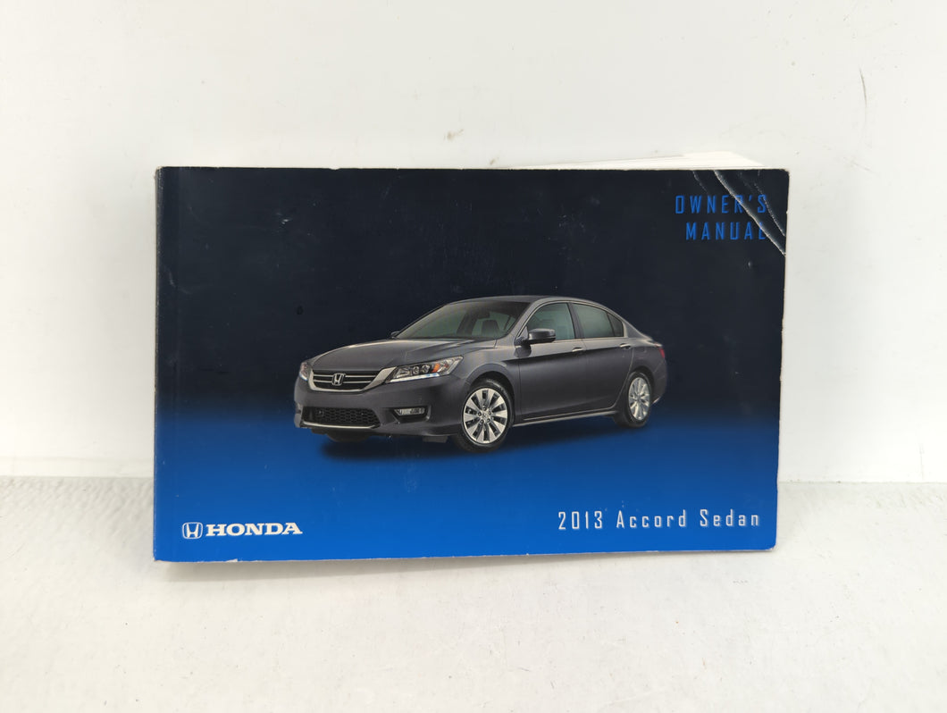 2013 Honda Accord Owners Manual Book Guide OEM Used Auto Parts