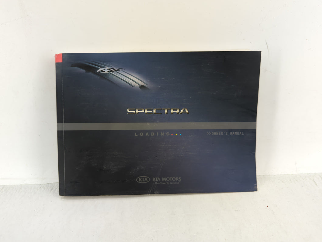 2006 Kia Spectra Owners Manual Book Guide OEM Used Auto Parts