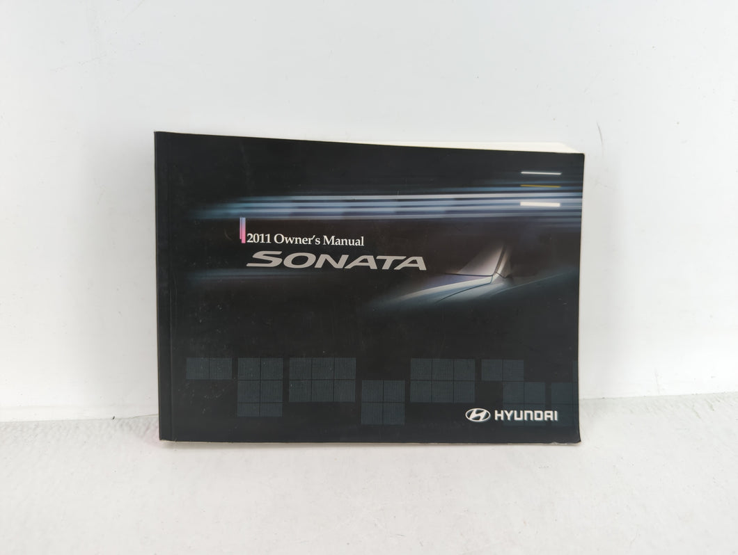 2011 Hyundai Sonata Owners Manual Book Guide OEM Used Auto Parts