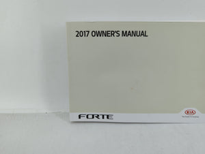 2017 Kia Forte Owners Manual Book Guide OEM Used Auto Parts