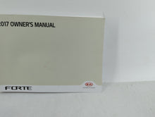 2017 Kia Forte Owners Manual Book Guide OEM Used Auto Parts