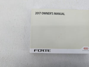 2017 Kia Forte Owners Manual Book Guide OEM Used Auto Parts