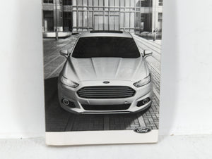 2016 Ford Fusion Owners Manual Book Guide OEM Used Auto Parts