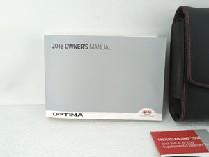 2016 Kia Optima Owners Manual Book Guide OEM Used Auto Parts