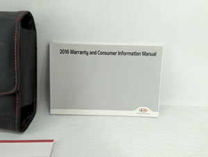 2016 Kia Optima Owners Manual Book Guide OEM Used Auto Parts