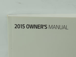 2015 Kia Optima Owners Manual Book Guide OEM Used Auto Parts