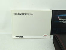 2015 Kia Optima Owners Manual Book Guide OEM Used Auto Parts