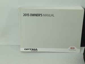 2015 Kia Optima Owners Manual Book Guide OEM Used Auto Parts