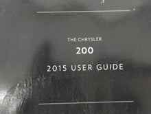 2015 Chrysler 200 Owners Manual Book Guide OEM Used Auto Parts