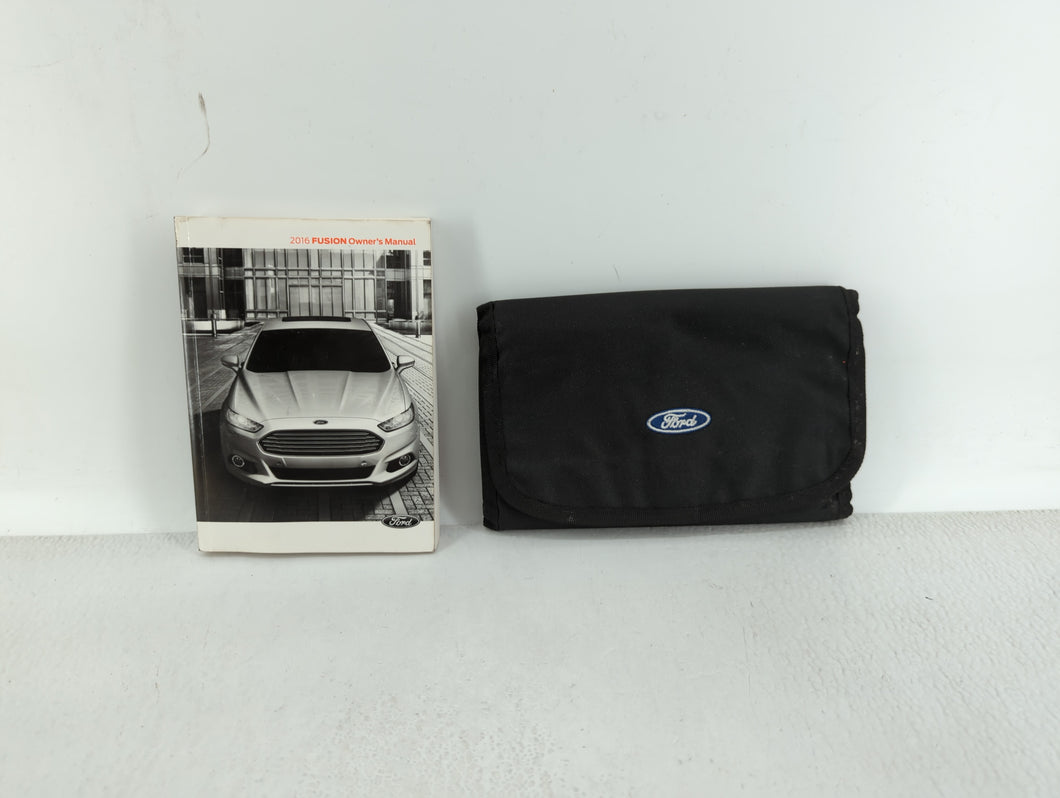 2016 Ford Fusion Owners Manual Book Guide OEM Used Auto Parts