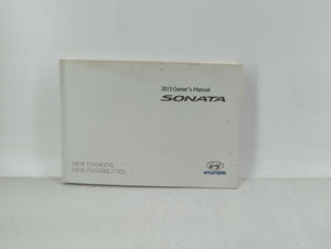 2013 Hyundai Sonata Owners Manual Book Guide OEM Used Auto Parts