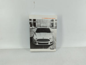 2014 Ford Fusion Owners Manual Book Guide OEM Used Auto Parts