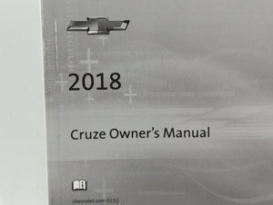 2018 Chevrolet Cruze Owners Manual Book Guide OEM Used Auto Parts