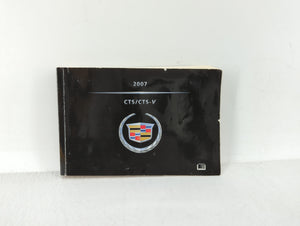 2007 Cadillac Cts Owners Manual Book Guide OEM Used Auto Parts