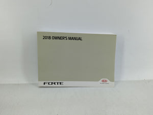 2018 Kia Forte Owners Manual Book Guide OEM Used Auto Parts