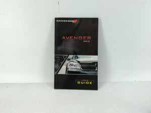 2012 Dodge Avenger Owners Manual Book Guide OEM Used Auto Parts