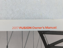 2017 Ford Fusion Owners Manual Book Guide OEM Used Auto Parts