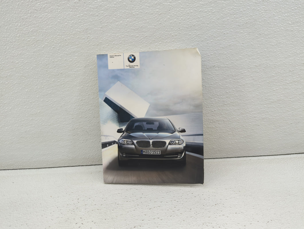 2011 Bmw 520i Owners Manual Book Guide OEM Used Auto Parts