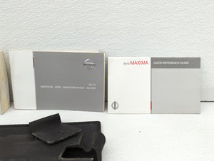 2012 Nissan Maxima Owners Manual Book Guide OEM Used Auto Parts