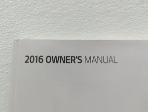 2016 Kia Optima Owners Manual Book Guide OEM Used Auto Parts