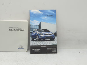 2013 Hyundai Elantra Owners Manual Book Guide OEM Used Auto Parts