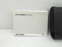 2018 Kia Optima Owners Manual Book Guide OEM Used Auto Parts