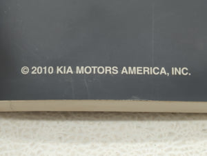 2011 Kia Sorento Owners Manual Book Guide OEM Used Auto Parts