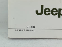 2008 Jeep Patriot Owners Manual Book Guide OEM Used Auto Parts