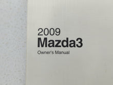 2009 Mazda 3 Owners Manual Book Guide OEM Used Auto Parts