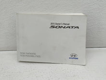 2015 Hyundai Sonata Owners Manual Book Guide OEM Used Auto Parts