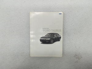 2009 Ford Taurus Owners Manual Book Guide OEM Used Auto Parts