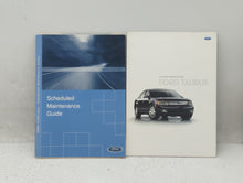 2009 Ford Taurus Owners Manual Book Guide OEM Used Auto Parts