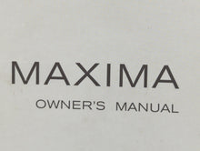 2014 Nissan Maxima Owners Manual Book Guide OEM Used Auto Parts