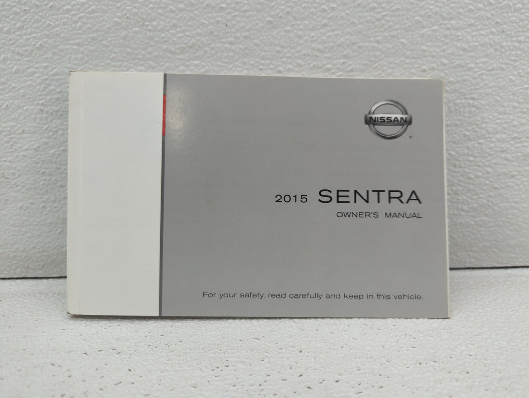 2015 Nissan Sentra Owners Manual Book Guide OEM Used Auto Parts