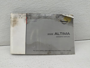 2005 Nissan Altima Owners Manual Book Guide OEM Used Auto Parts