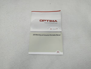 2019 Kia Optima Owners Manual Book Guide OEM Used Auto Parts