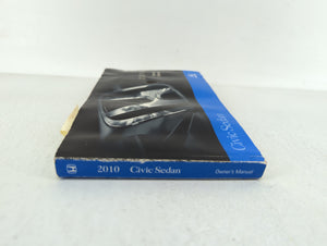 2010 Honda Civic Owners Manual Book Guide OEM Used Auto Parts