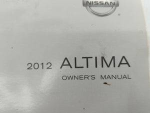 2012 Nissan Altima Owners Manual Book Guide OEM Used Auto Parts