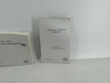 2013 Hyundai Elantra Owners Manual Book Guide OEM Used Auto Parts