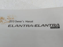 2013 Hyundai Elantra Owners Manual Book Guide OEM Used Auto Parts