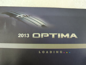 2013 Kia Optima Owners Manual Book Guide OEM Used Auto Parts