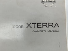 2005 Nissan Xterra Owners Manual Book Guide OEM Used Auto Parts