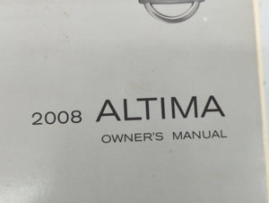 2008 Nissan Altima Owners Manual Book Guide OEM Used Auto Parts